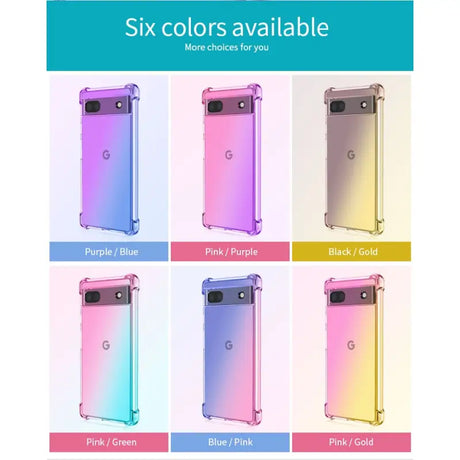 the back of the samsung note 9 with six colors