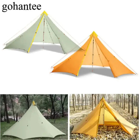 a colte tent with the text golitee