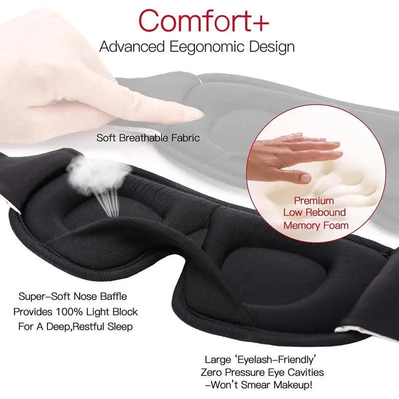 the comfort pillow is designed to help you sleep better