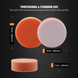 a comparison of the different types of polishing sponges