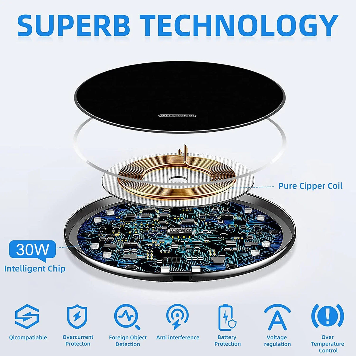 a computer with a glass case and a circuit inside