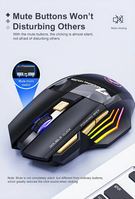 a computer mouse with a mouse pad on it