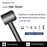 a hair dryer with a hair brush on it