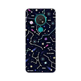 the constellation pattern on this phone case is perfect for the motorola z3