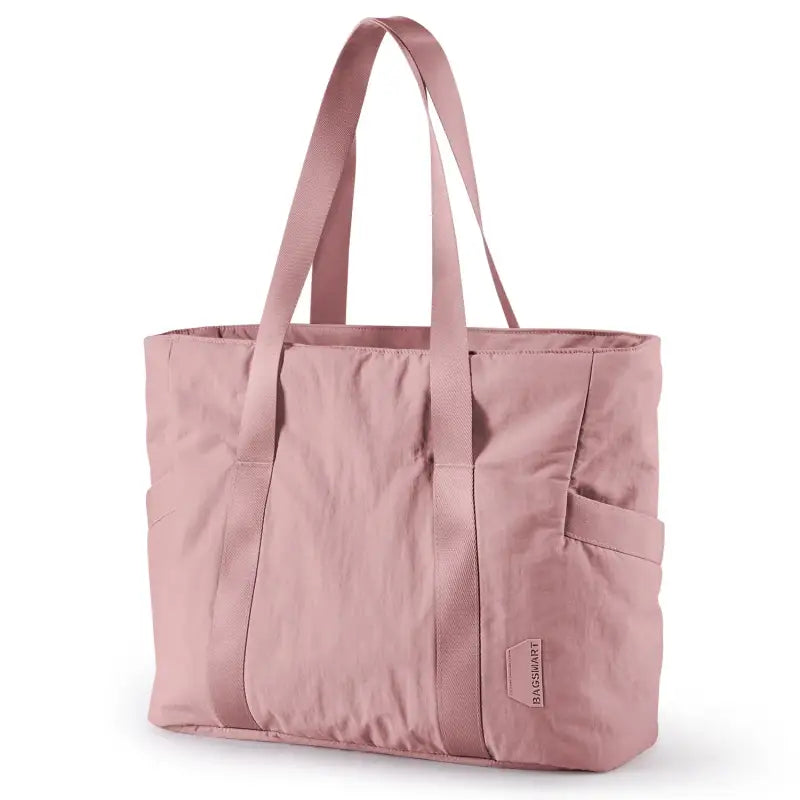 the convertible tote bag in pink