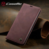 caseme luxury leather wallet case for iphone x