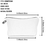 the dimensions of the cosmetic bag