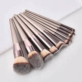 the 7 piece makeup brush set