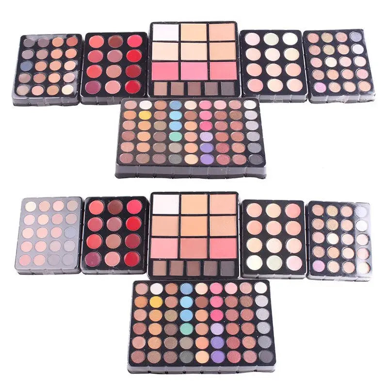 a set of makeup palettes