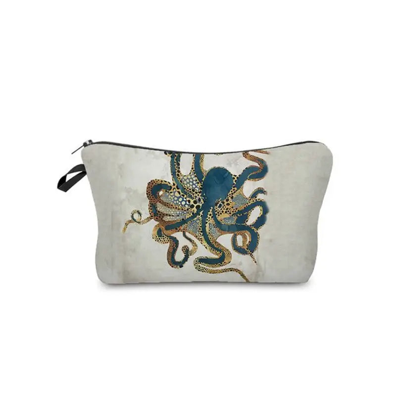 the octopus cosmetic bag