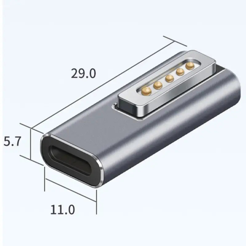 a close up of a usb adapter with a number of connectors
