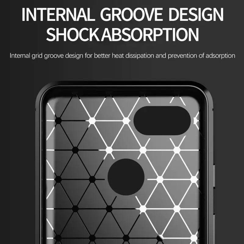 the cover of the iphone case with a geometric pattern