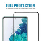 full coverage tempered screen protector for samsung galaxy s10
