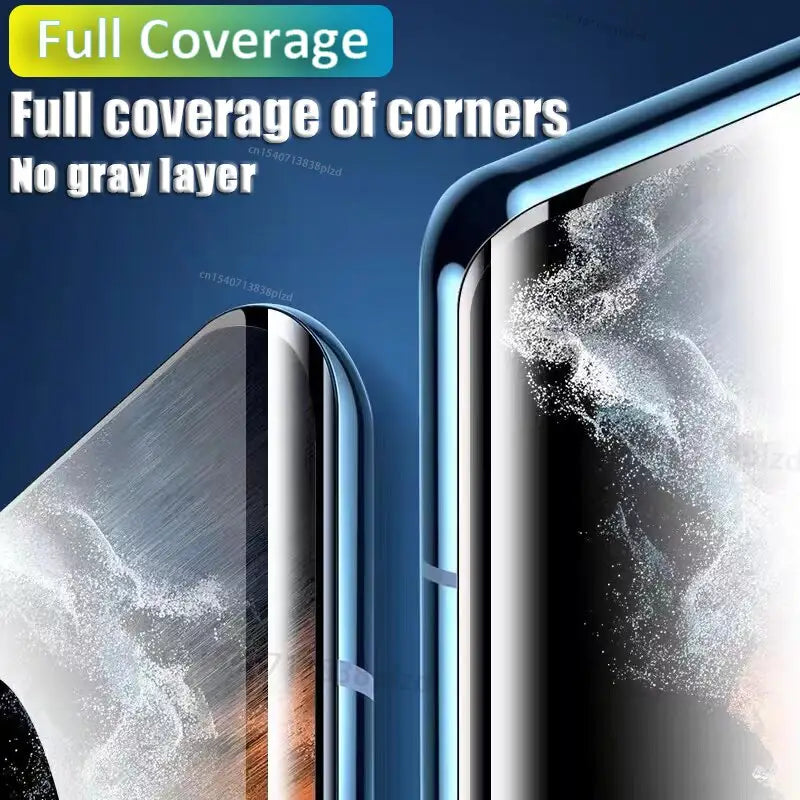 full coverage tempered screen protector for samsung s9