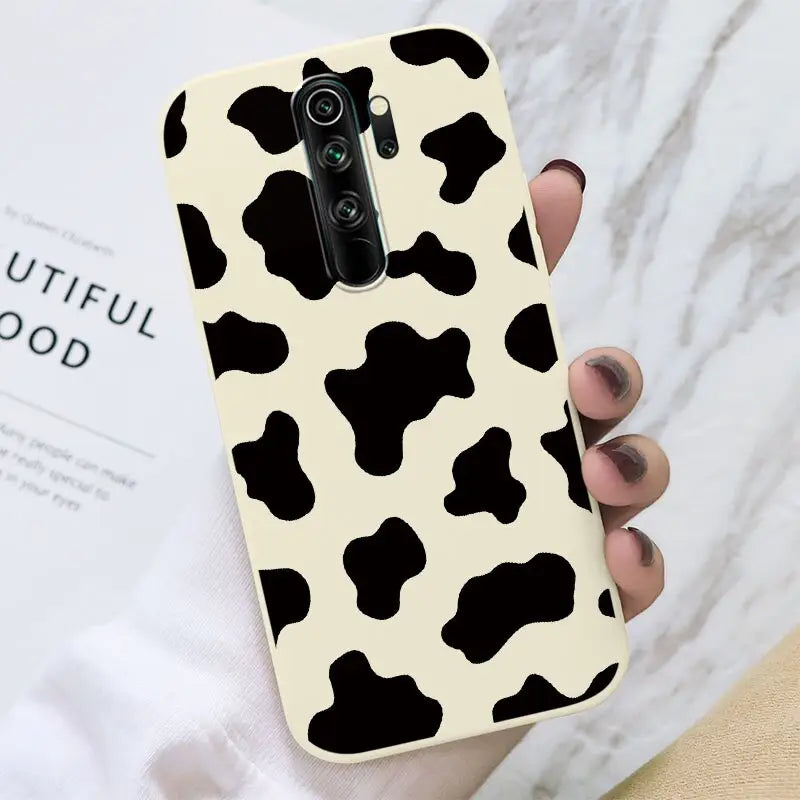 cow print phone case