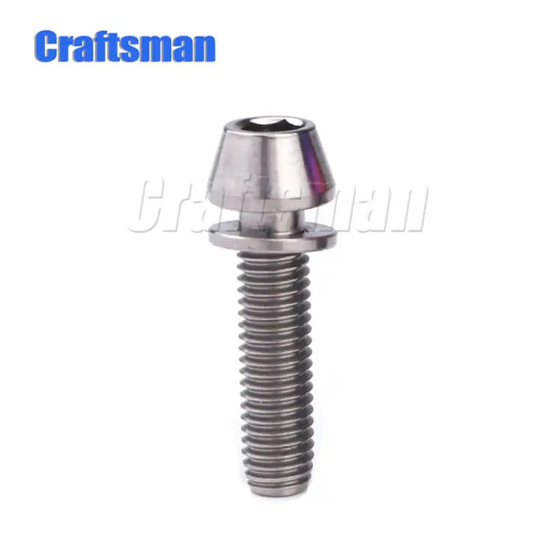 stainless steel hex head bolt with threaded head