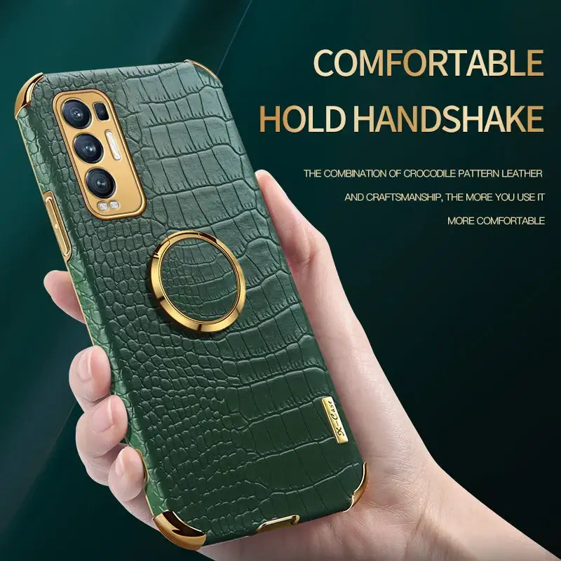 the crocodile leather case for iphone 11