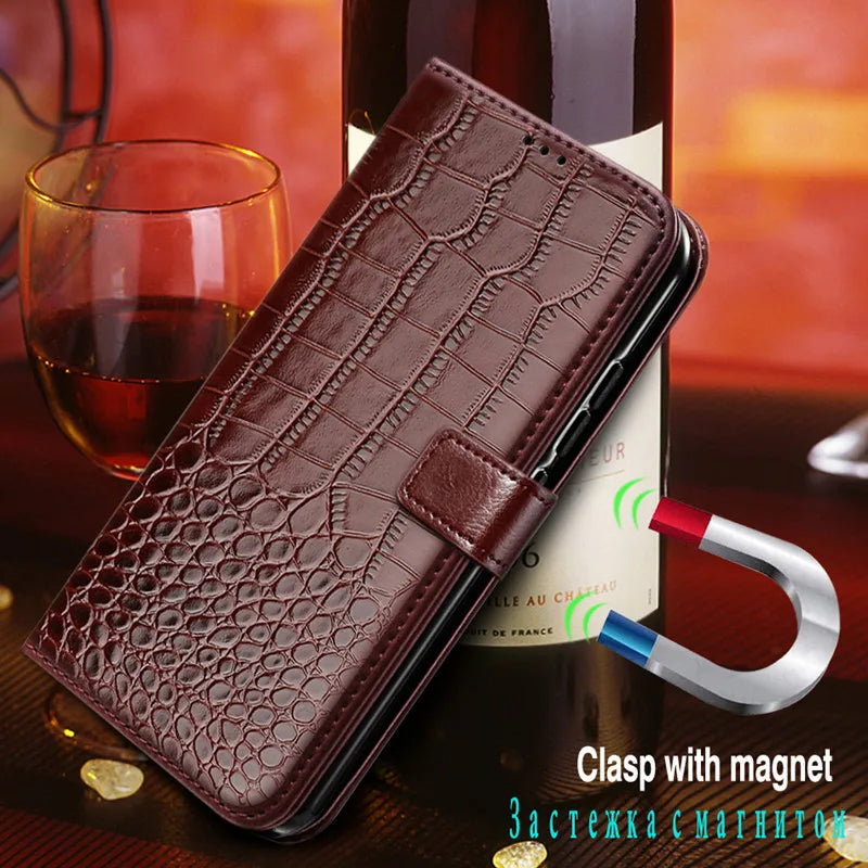 crocodile leather case for iphone x