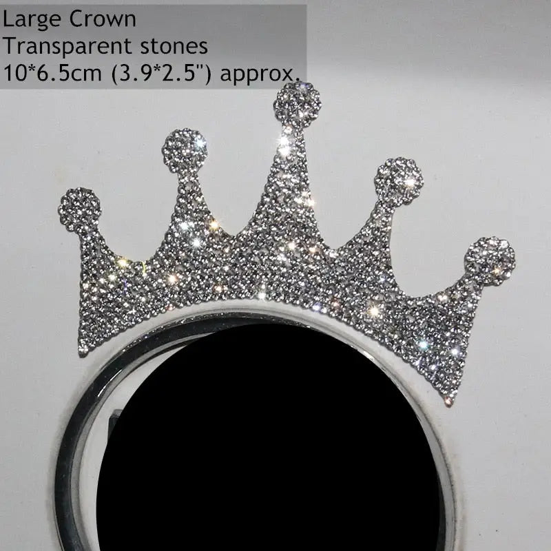 a crown made out of silver and diamonds