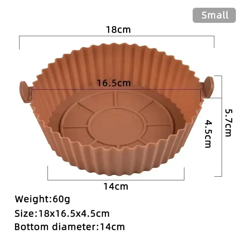 a cupcake pan with measurements