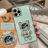 a phone case with a cute bear design