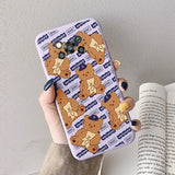 cute cartoon dog phone case for samsung