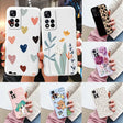 cute cartoon animal heart phone case for iphone