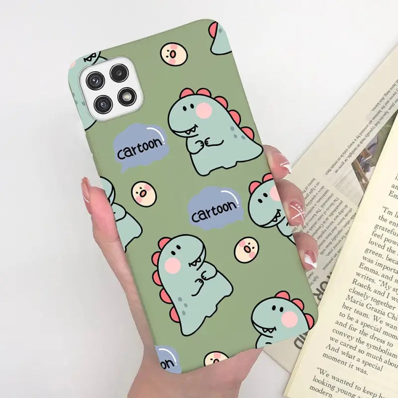 cartoon cat phone case