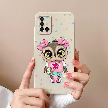 cute cartoon owl phone case