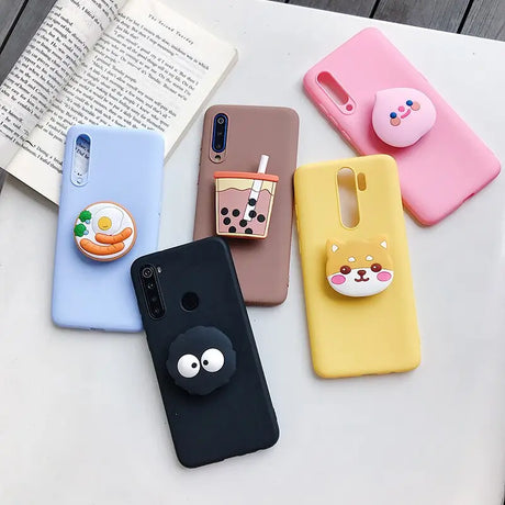 cartoon cat phone case