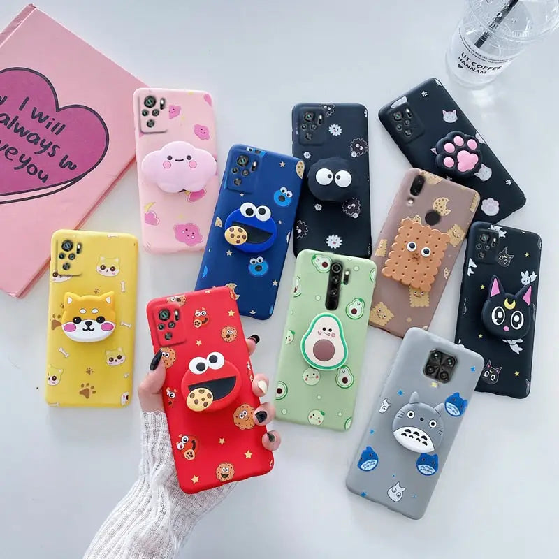 cute cartoon cat phone case for iphone