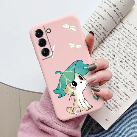 cute cartoon cat phone case