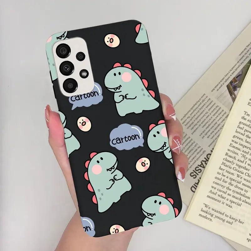 cute cartoon cat phone case