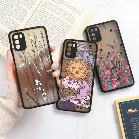 cartoon cat phone case