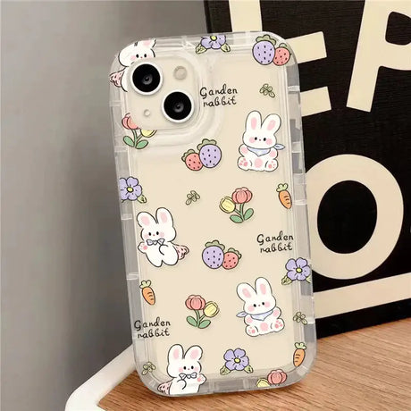 Cute cartoon rabbit phone case