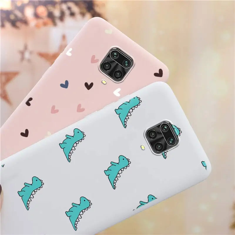 cute dinosaur pattern phone case