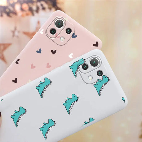 cartoon dinosaur phone case