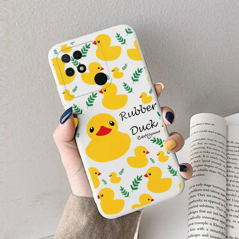 cute duck pattern phone case