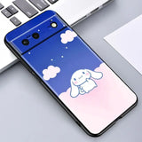 a phone case with a cartoon elephant on it