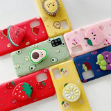 cute fruit pattern phone case