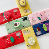 cute fruit pattern phone case