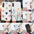 cute cartoon heart phone case for iphone