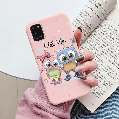 Cute owl phone case