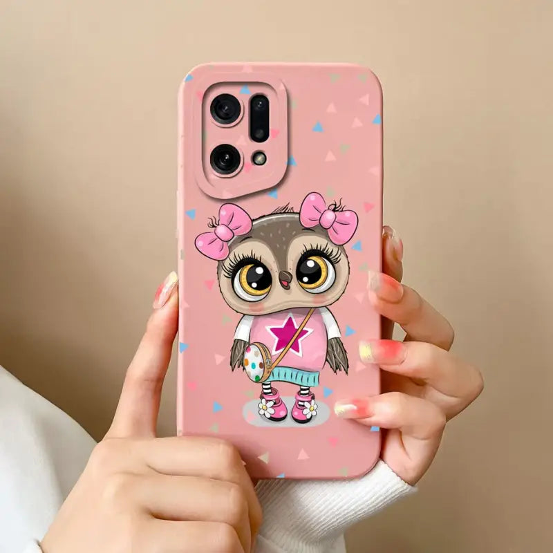 Cute owl phone case