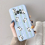 cute panda bear pattern phone case for samsung