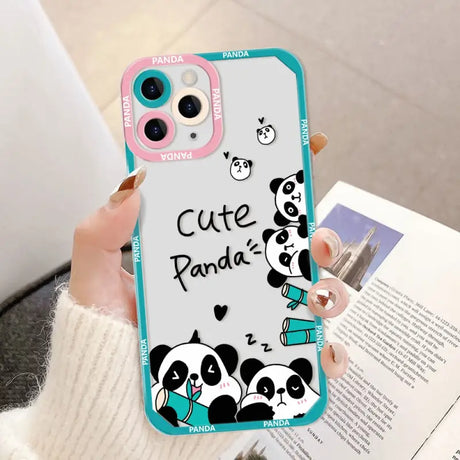 cute panda phone case