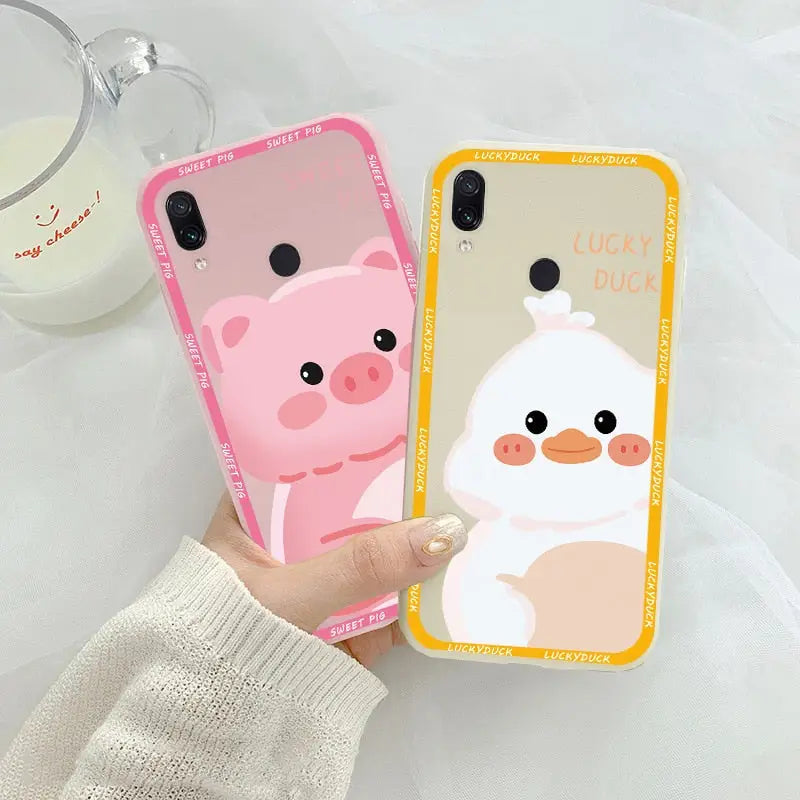 cute pig phone case