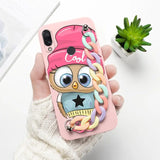 cartoon owl phone case