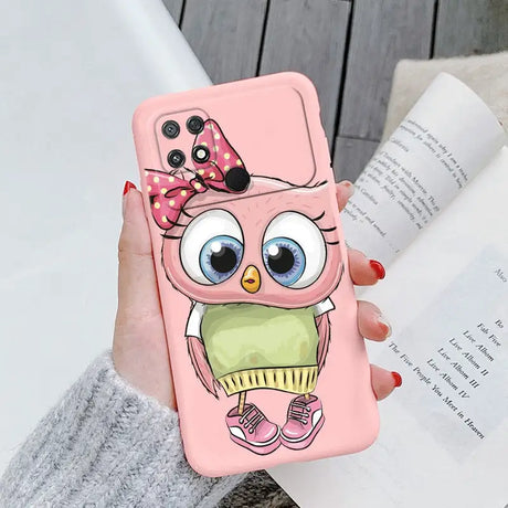 cartoon owl phone case