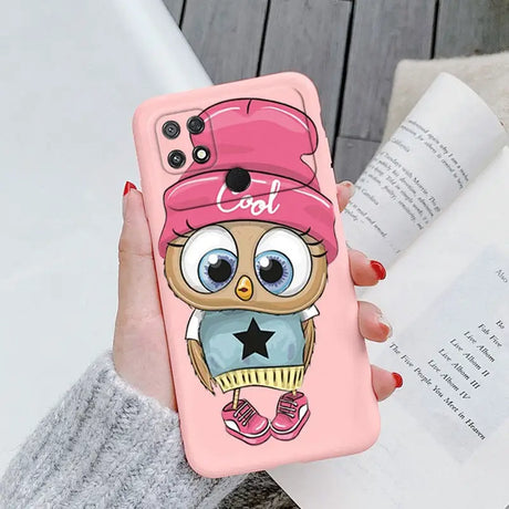 cartoon owl phone case